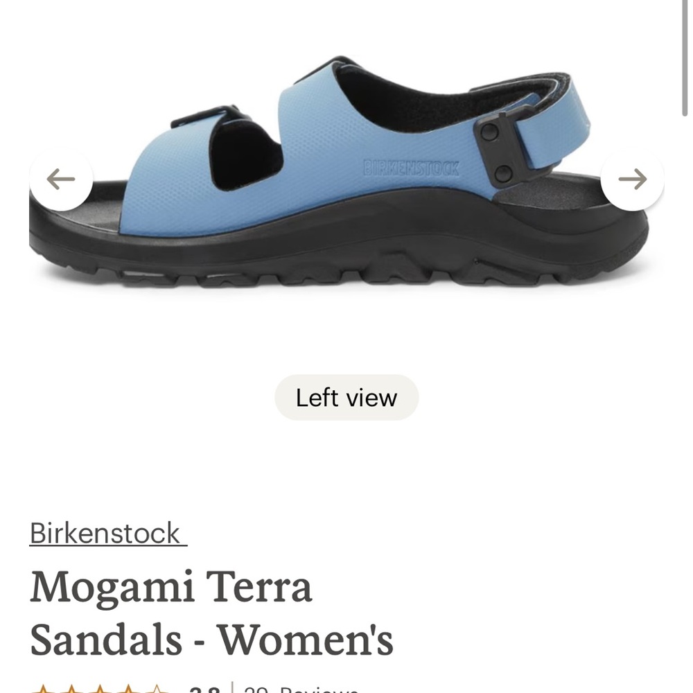 Birkenstock Mogami Terra sandals - women, size 38